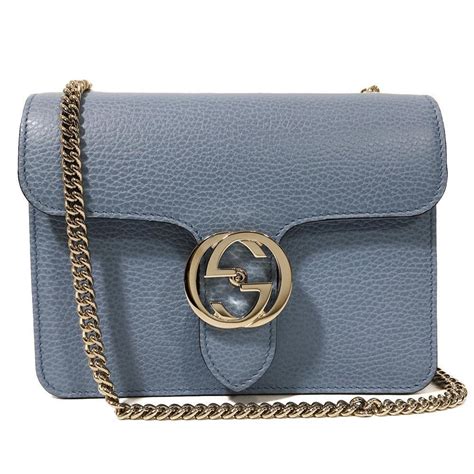 gucci leather crossbody blue|Gucci leather crossbody bag.